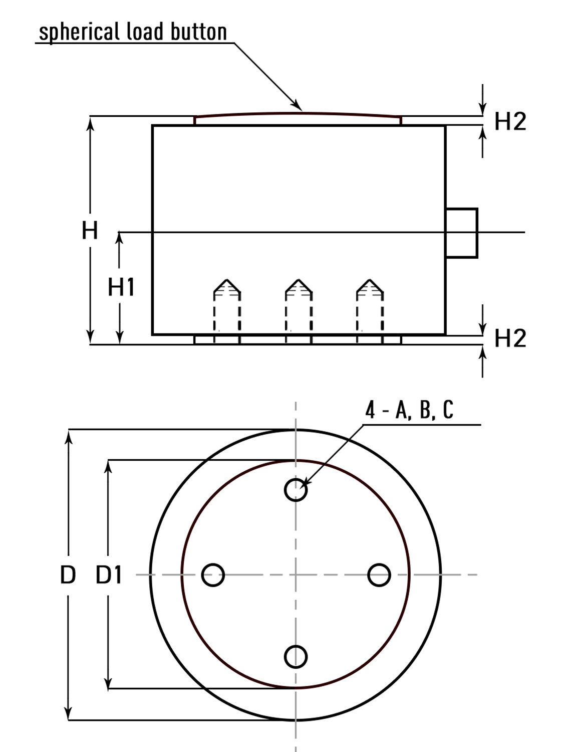 dtc load cell diagram